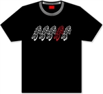 Roadie Bicycle T-Shirt by GIZMO  - Black