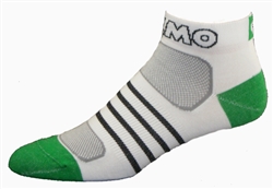 G-Tech 1.0 Socks -white/ green