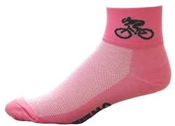 GIZMO CoolMax Socks - Bicycle - Pink