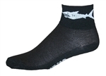 Shark Socks - Black