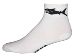 Shark Socks - White