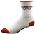 GIZMO CoolMax Socks - Bicycle - 5" Cuff white/red