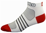 G-Tech 1.0 Socks - white/red