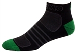 G-Tech 1.0 Socks -black/ green