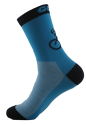 G Man Tall CoolMax Socks 6"- Turquoise