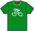 G-Man Apparel Bicycle T-Shirt - Irish Green (Limited Edition Color)