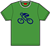 G-Man Apparel Bicycle T-Shirt - Kiwi (Limited Edition Color)