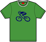 G-Man Apparel Bicycle T-Shirt - Kiwi (Limited Edition Color)