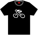 G-Man Apparel Bicycle T-Shirt - Black