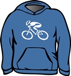 G-MAN Apparel Bicycle Hoodie - Indigo Blue