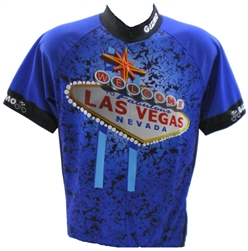 Las Vegas Cycling Jersey - Men's - Blue