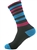 Wooly-G Velo Stripes 6.0 Socks - black/turquoise
