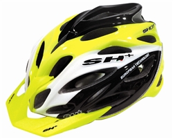 SH+ Shot XC Helmet - Yellow/White/Black