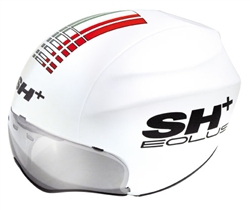 SH+ Eolus TT / Time Trial / Track Helmet - White