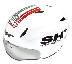 SH+ Tri Eolus Triathlon Helmet - White