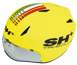 SH+ Tri Eolus Triathlon Helmet - Fluo Yellow