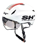 SH+ Tri Eolus HF Triathlon Helmet  - White