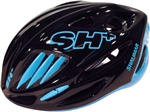 SH+ Shalimar Cycling Helmet - Matte Black/Lt. Blue