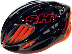 SH+ Shalimar Cycling Helmet - Matte Black/Orange