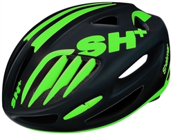 SH+ Shalimar Pro Cycling Helmet - Matte Black/Green