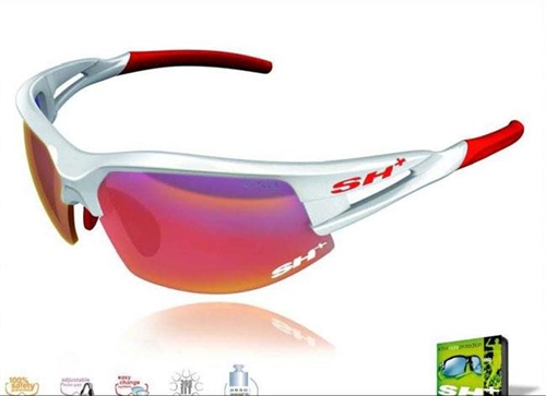 Mikroprocessor Indlejre instans SH+ Sunglasses RG 4720 White / Red