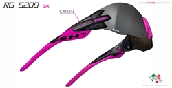 SH+ Sunglasses RG 5200 WX Black/Pink