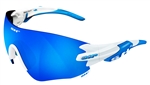 SH+ RG 5200 Reactive Sunglasses - White/Blue