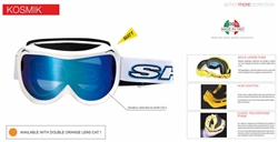 SH+ Kosmik Ski Googles White/Blue - was $129.99